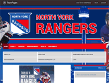 Tablet Screenshot of northyorkrangers.org